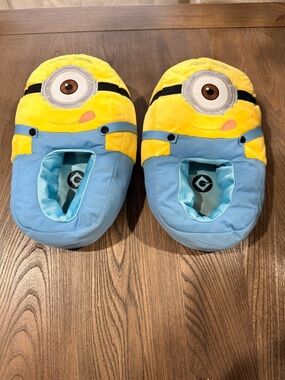 Universal Minion Plush Adult Footies in Yellow and Blue